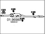 01.96980 Zadní tlumič výfuku MTS