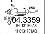 04.3359 Katalyzátor MTS