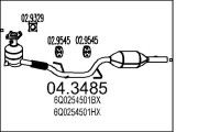 04.3485 Katalyzátor MTS