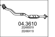 04.3610 Katalyzátor MTS