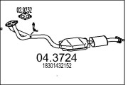 04.3724 Katalyzátor MTS
