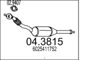 04.3815 Katalyzátor MTS