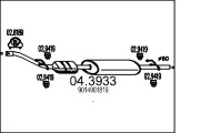04.3933 Katalyzátor MTS