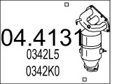 04.4131 Katalyzátor MTS