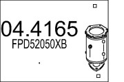 04.4165 Katalyzátor MTS
