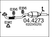 04.4273 Katalyzátor MTS