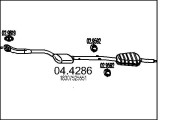04.4286 Katalyzátor MTS