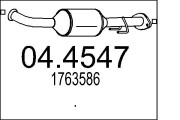 04.4547 Katalyzátor MTS