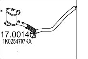 17.00140 Filtr pevnych castic, vyfukovy system MTS