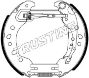 6496 Sada brzdových čelistí Kit premounted TRUSTING