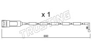 SU.108 Vystrazny kontakt, opotrebeni oblozeni TRUSTING