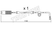 SU.148 Vystrazny kontakt, opotrebeni oblozeni TRUSTING