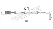 SU.151 Vystrazny kontakt, opotrebeni oblozeni TRUSTING