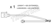 SU.217 Vystrazny kontakt, opotrebeni oblozeni TRUSTING