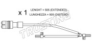SU.219 Vystrazny kontakt, opotrebeni oblozeni TRUSTING