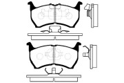 BP-4505 Sada brzdových destiček, kotoučová brzda KAVO PARTS