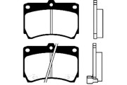 BP-4517 Sada brzdových destiček, kotoučová brzda KAVO PARTS