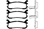 BP-4541 Sada brzdových destiček, kotoučová brzda KAVO PARTS