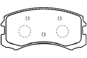 BP-5546 Sada brzdových destiček, kotoučová brzda KAVO PARTS