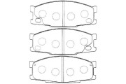 BP-5549 Sada brzdových destiček, kotoučová brzda KAVO PARTS