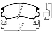 BP-8003 Sada brzdových destiček, kotoučová brzda KAVO PARTS