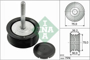 532 0792 10 Vratná/vodicí kladka, klínový žebrový řemen INA