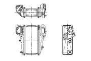 309109 Chladič turba EASY FIT NRF