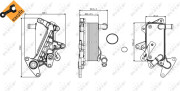 31357 Chladič oleje, automatická převodovka EASY FIT NRF