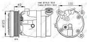 32022 Kompresor, klimatizace EASY FIT NRF