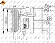 32117G Kompresor, klimatizace GENUINE NRF