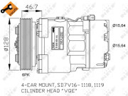 32680G Kompresor, klimatizace GENUINE NRF