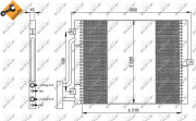 35307 Kondenzátor, klimatizace EASY FIT NRF