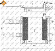 35367 Kondenzátor, klimatizace EASY FIT NRF