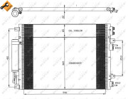 35626 Kondenzátor, klimatizace EASY FIT NRF