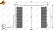 35787 Kondenzátor, klimatizace EASY FIT NRF