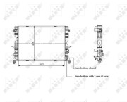 509729 Chladič, chlazení motoru EASY FIT NRF