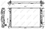 53116 Chladič, chlazení motoru EASY FIT NRF