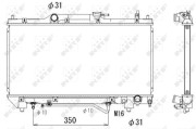 53264 Chladič, chlazení motoru EASY FIT NRF