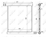 53598 Chladič, chlazení motoru EASY FIT NRF