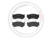 P56033 Sada brzdových destiček, kotoučová brzda BREMBO A.B.S.