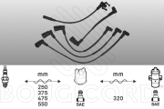 2497 Sada kabelů pro zapalování EFI - BOUGICORD EFI AUTOMOTIVE