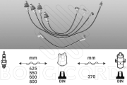 3192 Sada kabelů pro zapalování EFI - BOUGICORD EFI AUTOMOTIVE