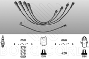 3466 Sada kabelů pro zapalování EFI - BOUGICORD EFI AUTOMOTIVE