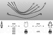 4004 Sada kabelů pro zapalování EFI - BOUGICORD EFI AUTOMOTIVE