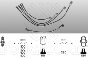 4009 Sada kabelů pro zapalování EFI - BOUGICORD EFI AUTOMOTIVE