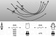 4012 Sada kabelů pro zapalování EFI - BOUGICORD EFI AUTOMOTIVE