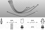 4020 Sada kabelů pro zapalování EFI - BOUGICORD EFI AUTOMOTIVE