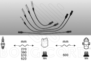 4100 Sada kabelů pro zapalování EFI - BOUGICORD EFI AUTOMOTIVE