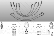 4326 Sada kabelů pro zapalování EFI - BOUGICORD EFI AUTOMOTIVE