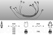 6201 Sada kabelů pro zapalování EFI - BOUGICORD EFI AUTOMOTIVE